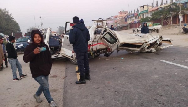 धनुषा जिप दुर्घटना अपडेट : ज्यान गुमाउने ५ जनाको पहिचान खुल्यो 